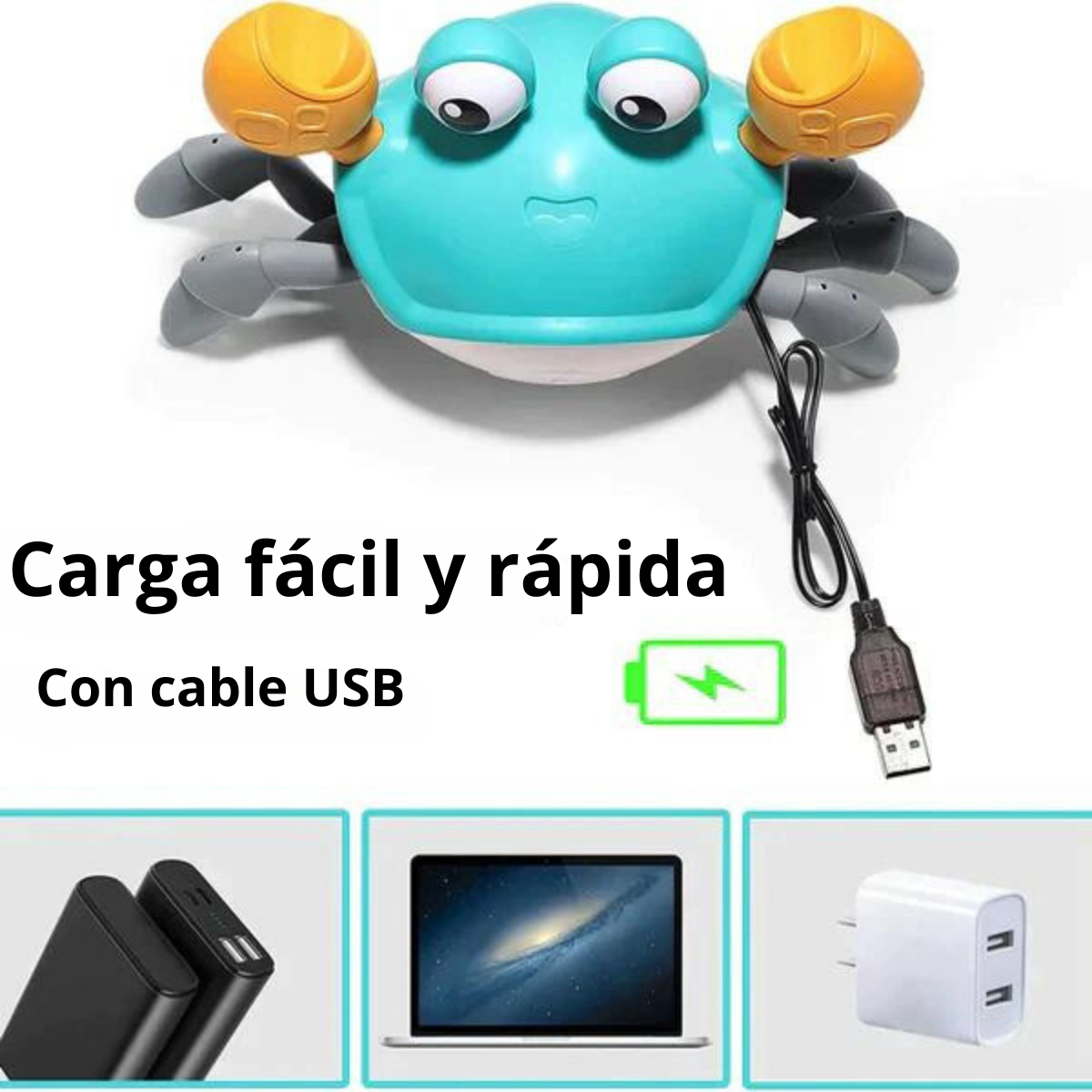 SpeedyCrab™ juguete interactivo